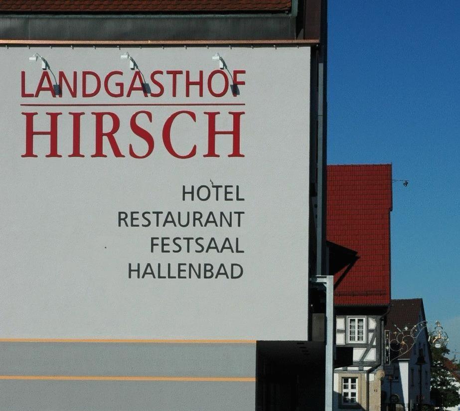 Landgasthof Hirsch Hotel Remshalden Exterior photo